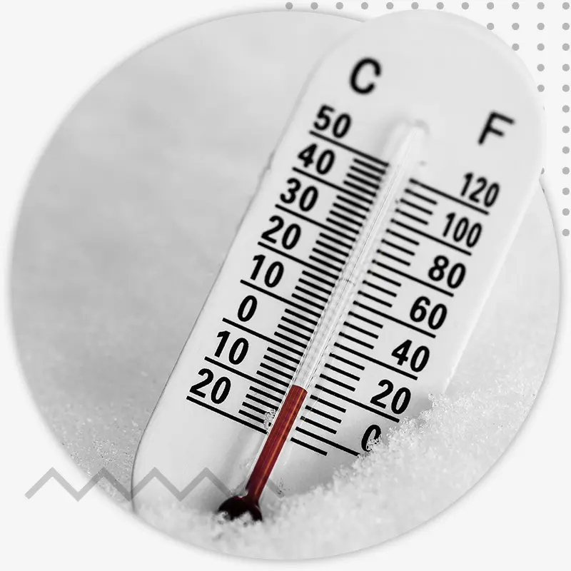 Thermomètre utilisé pour comparer plusieurs échelles de température